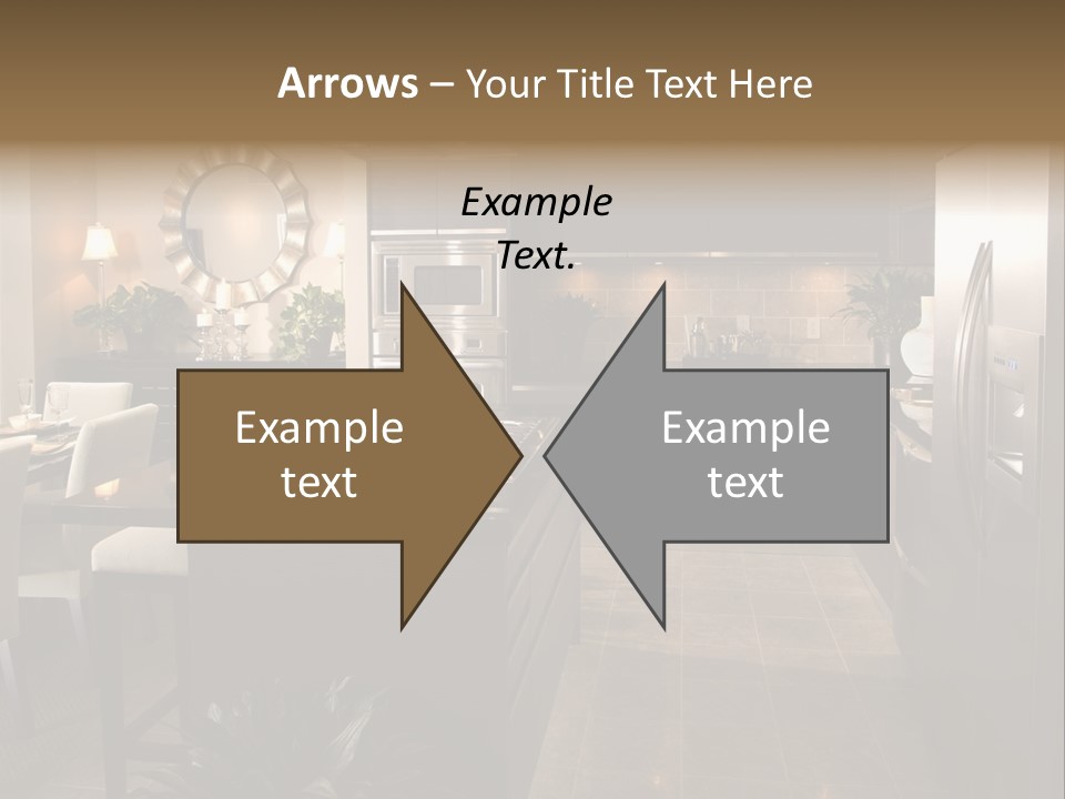 Steel Home Improvement Marbled Effect PowerPoint Template