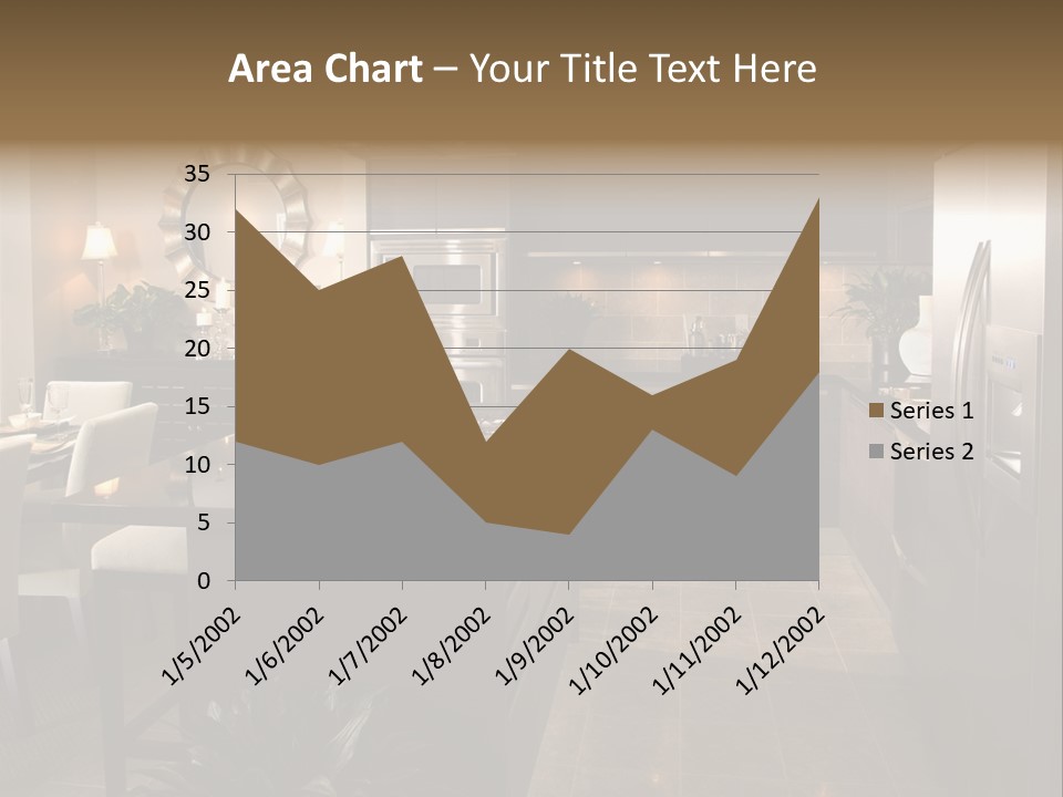 Steel Home Improvement Marbled Effect PowerPoint Template