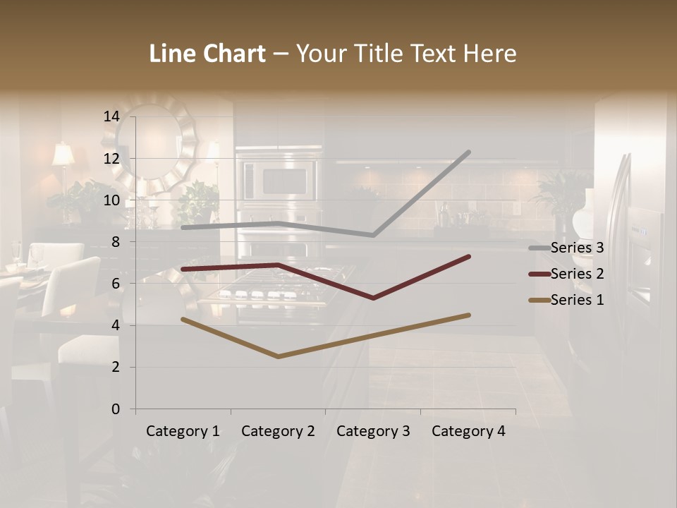 Steel Home Improvement Marbled Effect PowerPoint Template