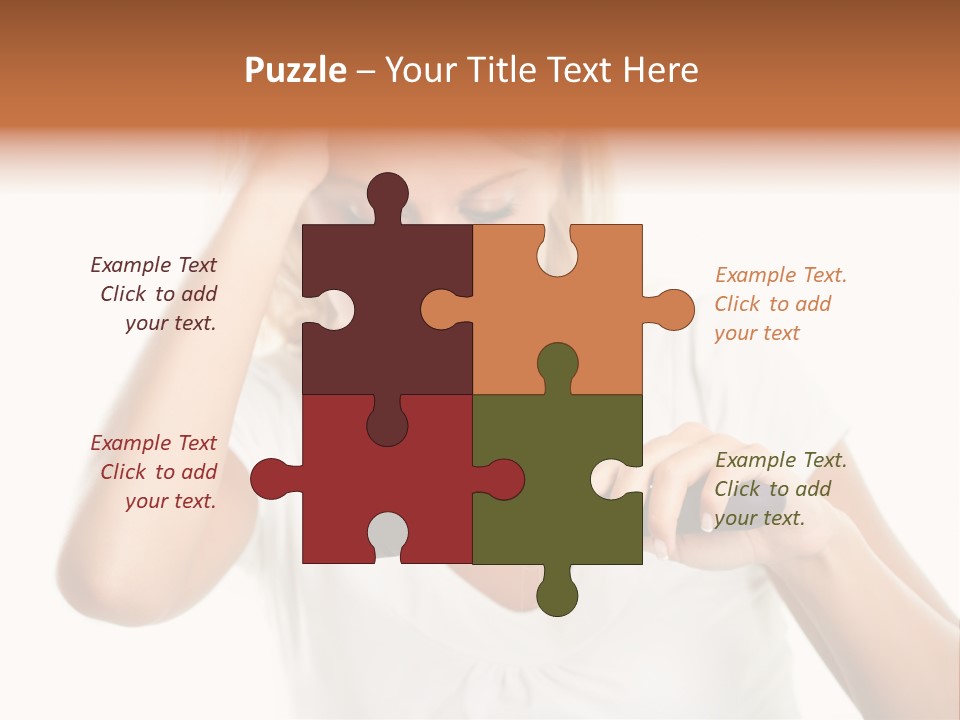 Worried Hair Loss People PowerPoint Template