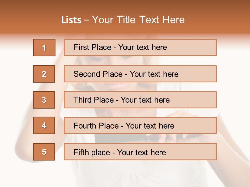 Worried Hair Loss People PowerPoint Template