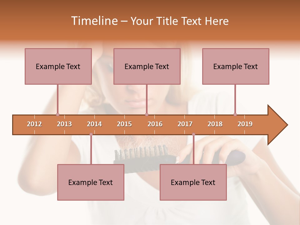Worried Hair Loss People PowerPoint Template