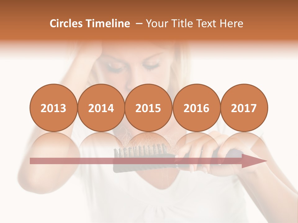 Worried Hair Loss People PowerPoint Template