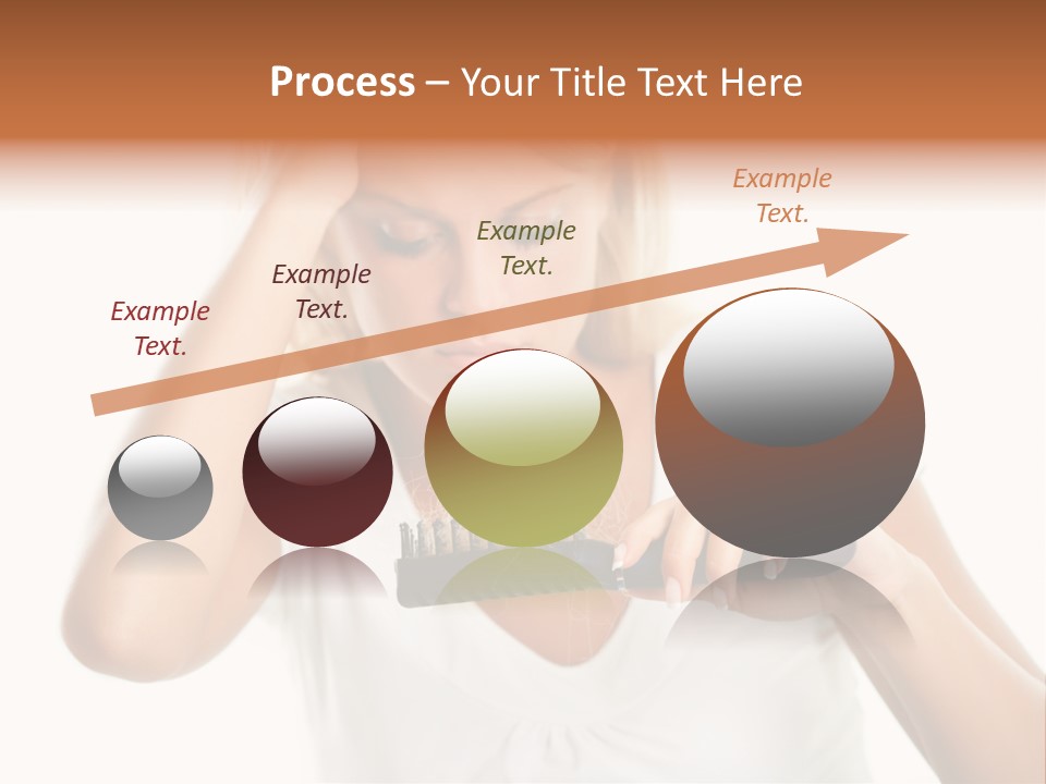 Worried Hair Loss People PowerPoint Template