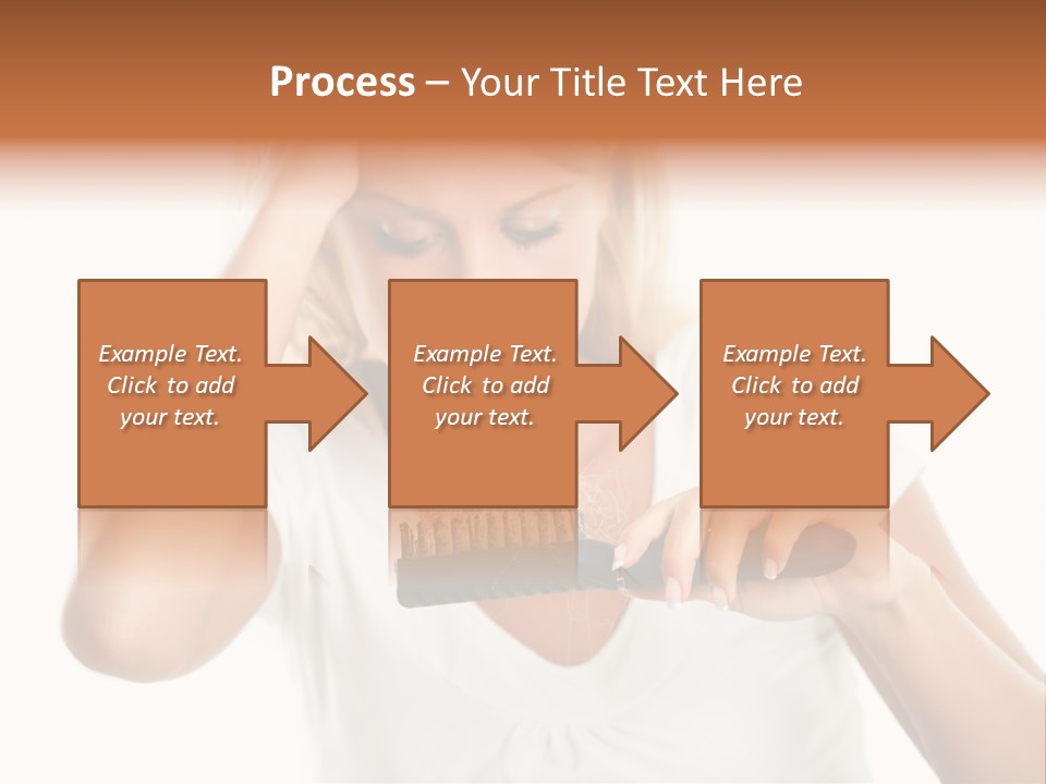Worried Hair Loss People PowerPoint Template