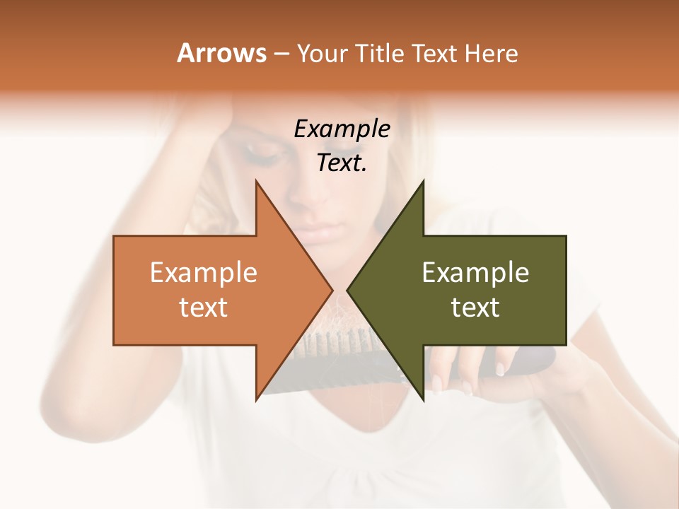 Worried Hair Loss People PowerPoint Template