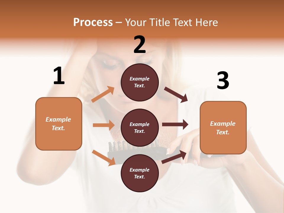 Worried Hair Loss People PowerPoint Template