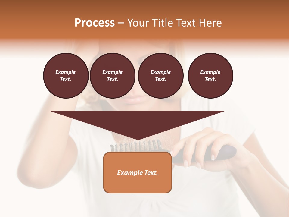 Worried Hair Loss People PowerPoint Template