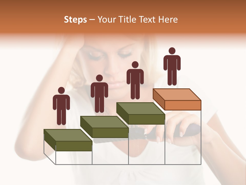 Worried Hair Loss People PowerPoint Template