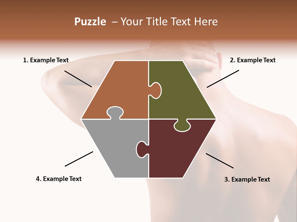 Perspiration Wet Fingers PowerPoint Template