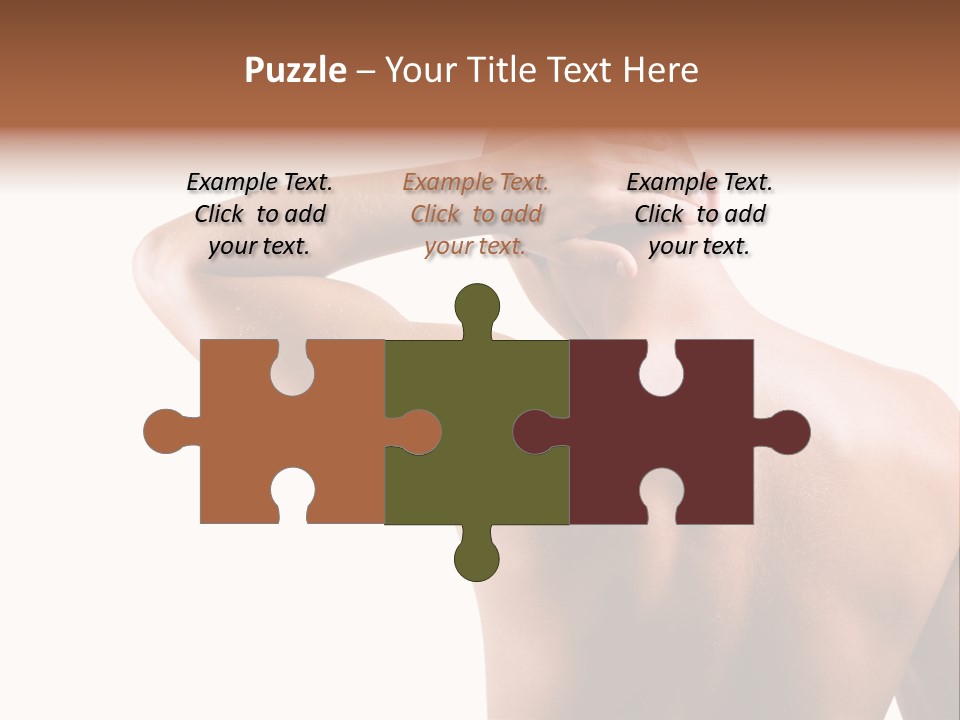 Perspiration Wet Fingers PowerPoint Template