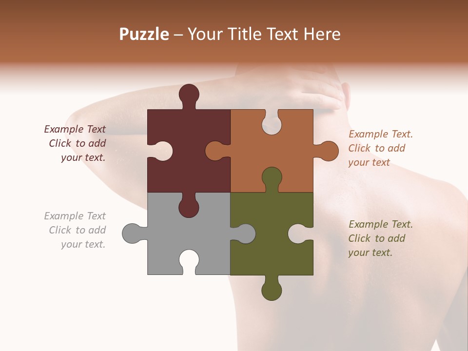 Perspiration Wet Fingers PowerPoint Template