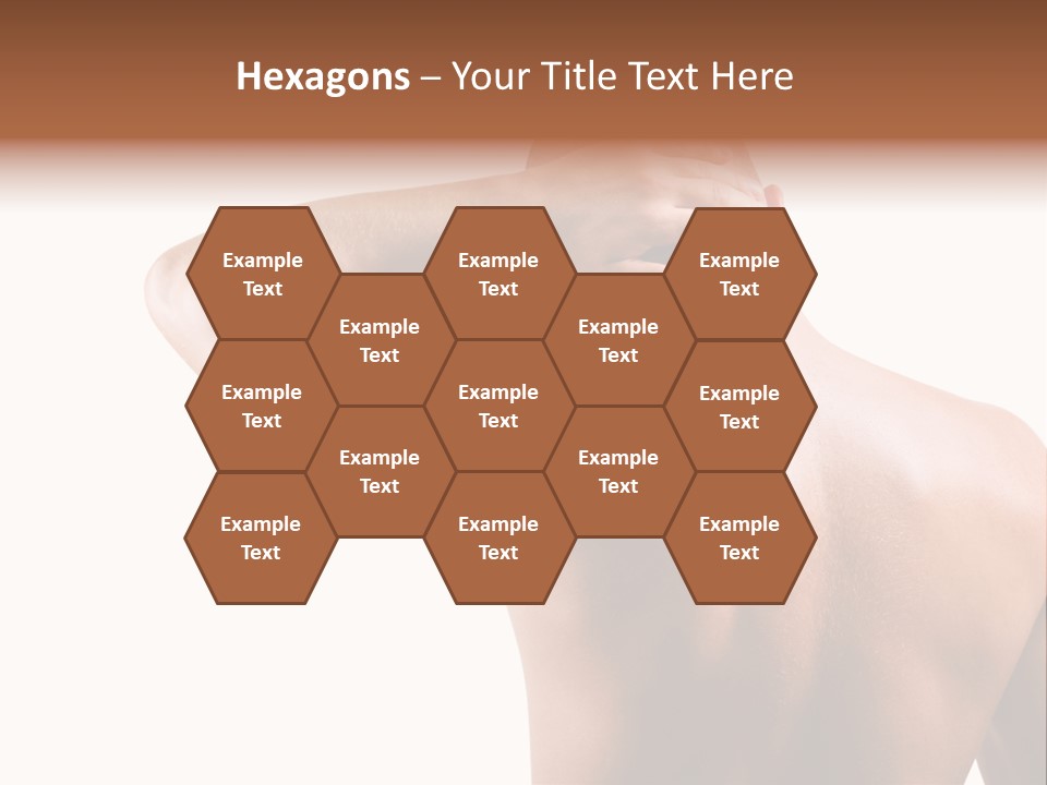 Perspiration Wet Fingers PowerPoint Template