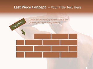 Perspiration Wet Fingers PowerPoint Template