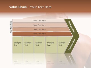 Perspiration Wet Fingers PowerPoint Template