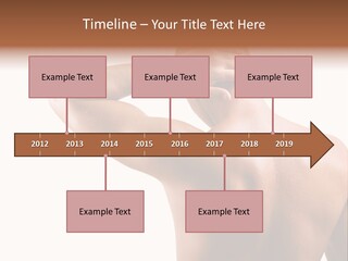 Perspiration Wet Fingers PowerPoint Template