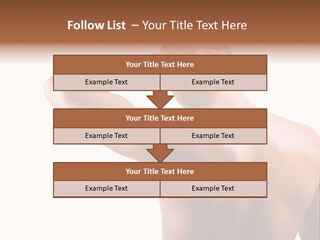 Perspiration Wet Fingers PowerPoint Template