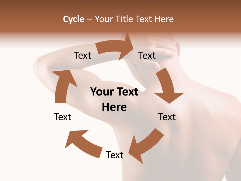 Perspiration Wet Fingers PowerPoint Template