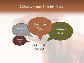 Perspiration Wet Fingers PowerPoint Template