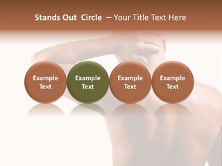 Perspiration Wet Fingers PowerPoint Template