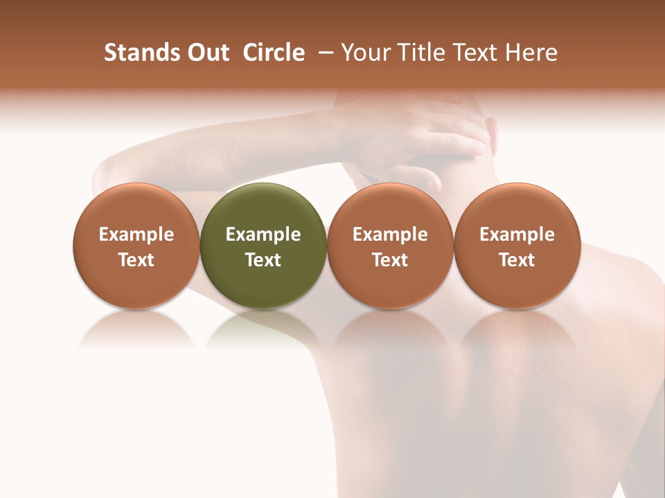 Perspiration Wet Fingers PowerPoint Template