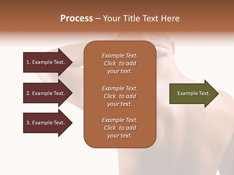 Perspiration Wet Fingers PowerPoint Template