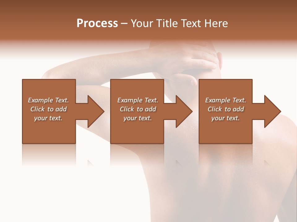 Perspiration Wet Fingers PowerPoint Template