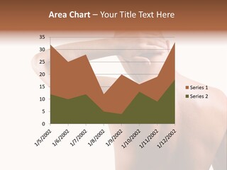Perspiration Wet Fingers PowerPoint Template