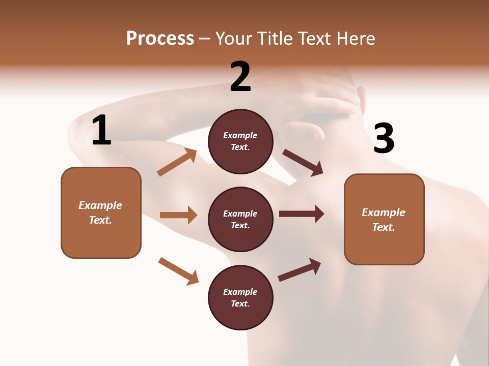 Perspiration Wet Fingers PowerPoint Template