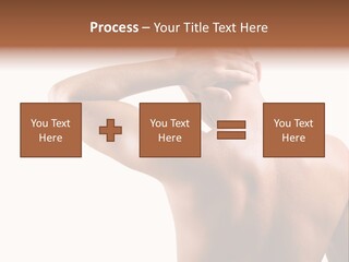 Perspiration Wet Fingers PowerPoint Template