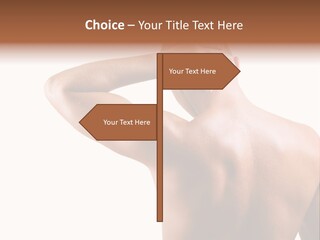 Perspiration Wet Fingers PowerPoint Template