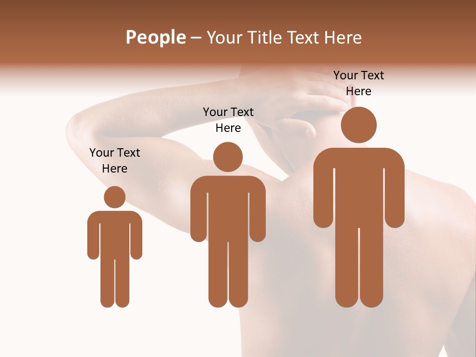 Perspiration Wet Fingers PowerPoint Template