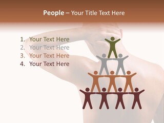 Perspiration Wet Fingers PowerPoint Template