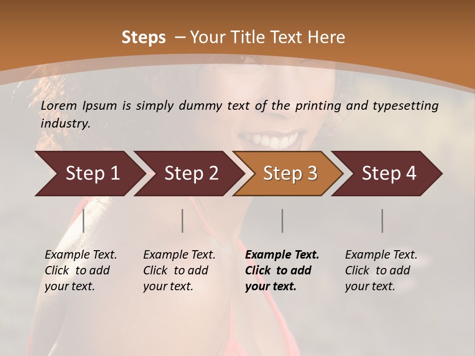 Years Beauty African Ethnicity PowerPoint Template