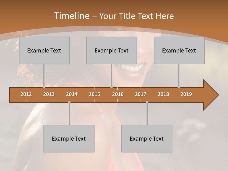 Years Beauty African Ethnicity PowerPoint Template