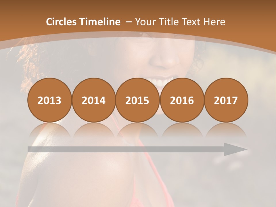 Years Beauty African Ethnicity PowerPoint Template