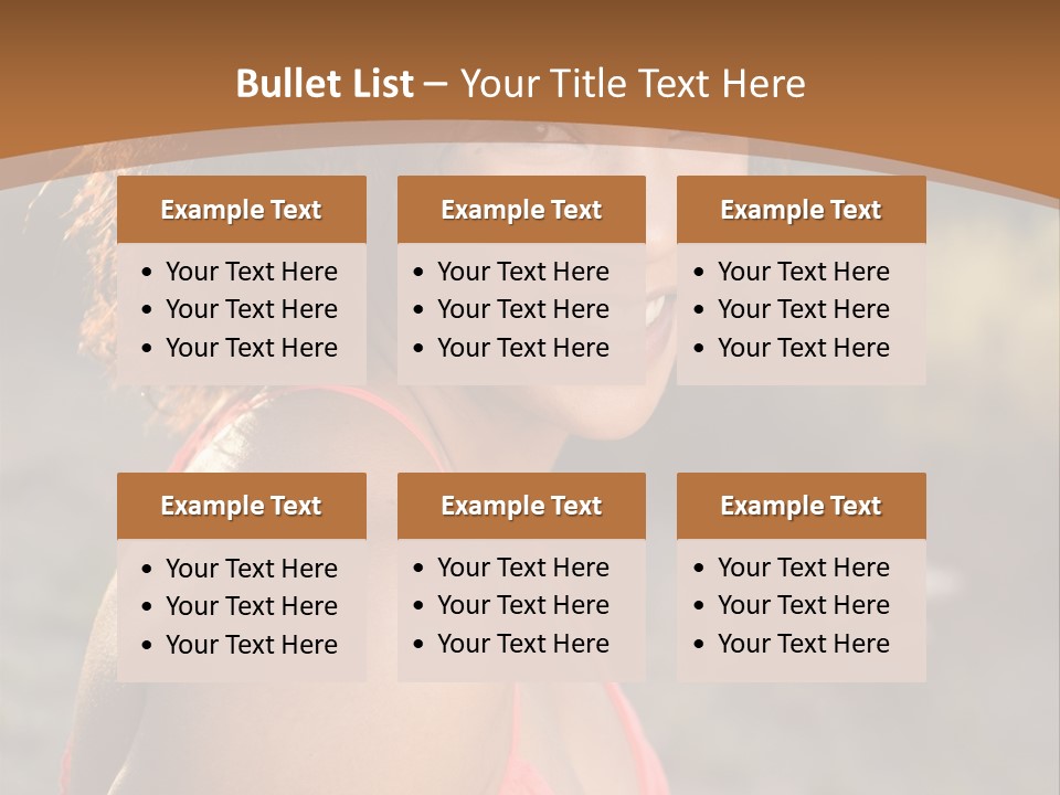 Years Beauty African Ethnicity PowerPoint Template