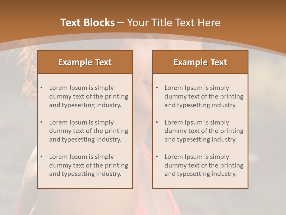 Years Beauty African Ethnicity PowerPoint Template