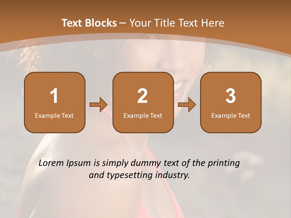 Years Beauty African Ethnicity PowerPoint Template