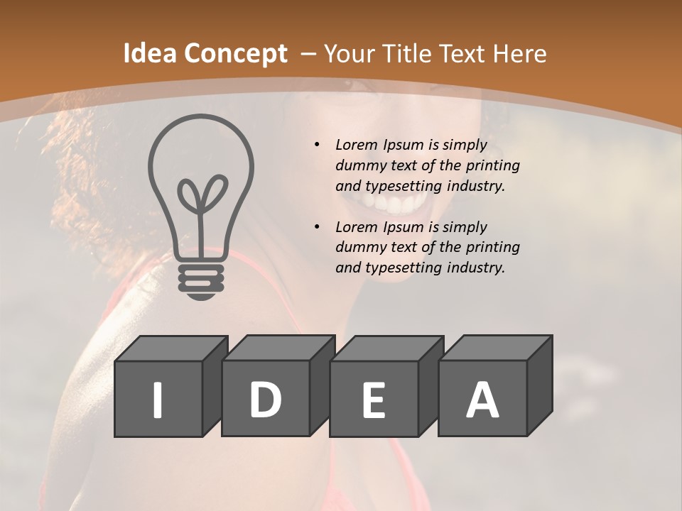 Years Beauty African Ethnicity PowerPoint Template