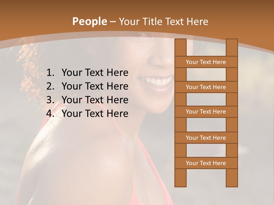 Years Beauty African Ethnicity PowerPoint Template