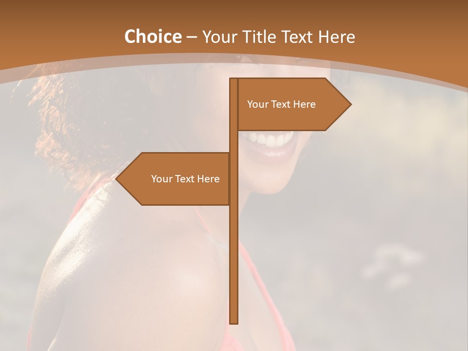 Years Beauty African Ethnicity PowerPoint Template