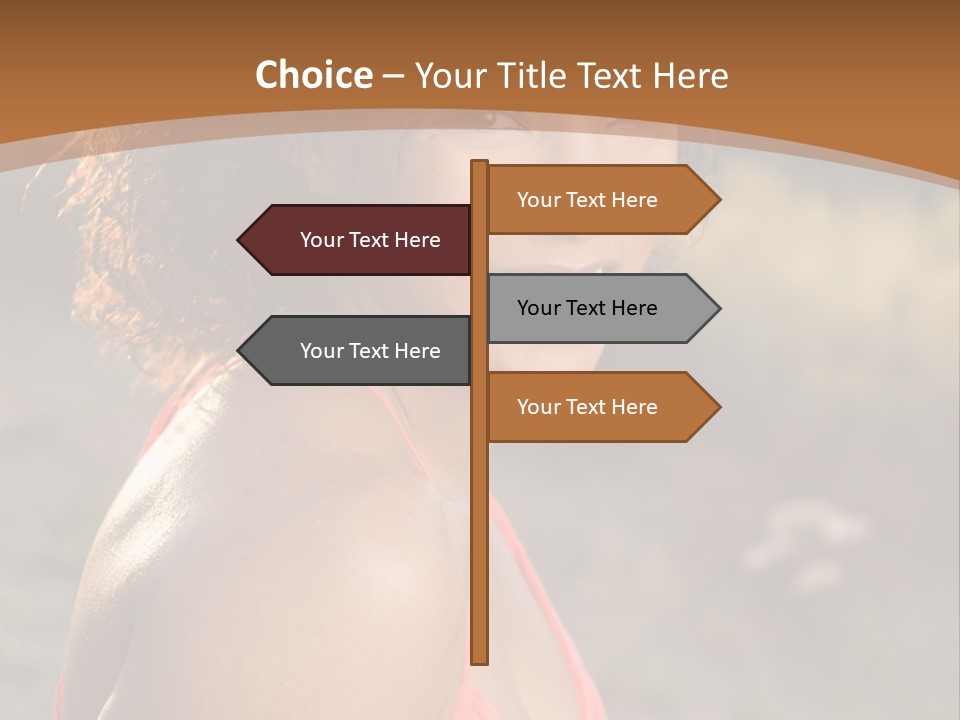 Years Beauty African Ethnicity PowerPoint Template