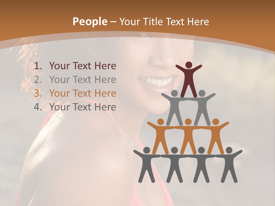 Years Beauty African Ethnicity PowerPoint Template