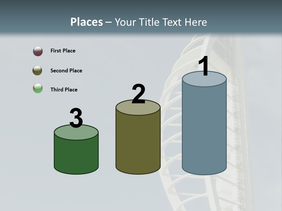 Spinnaker Tower Lift PowerPoint Template