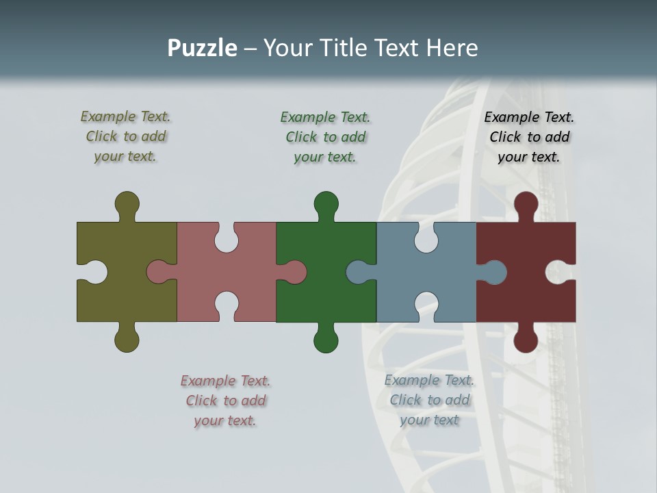 Spinnaker Tower Lift PowerPoint Template