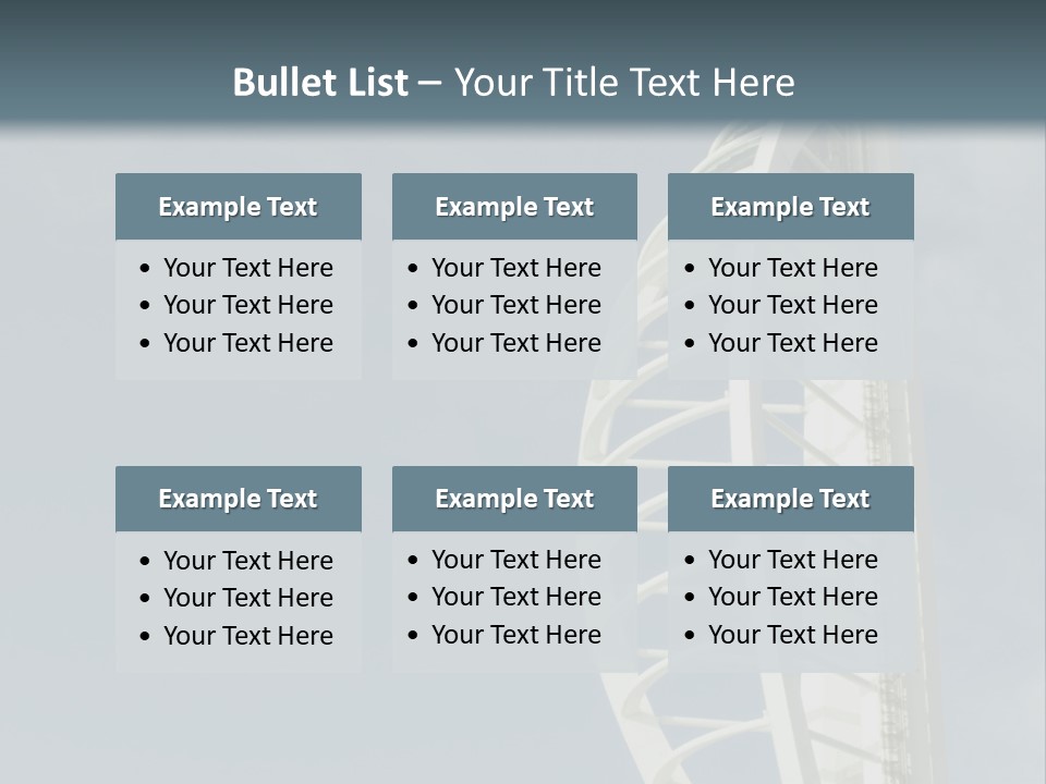 Spinnaker Tower Lift PowerPoint Template