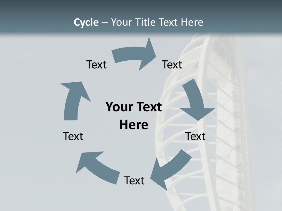 Spinnaker Tower Lift PowerPoint Template