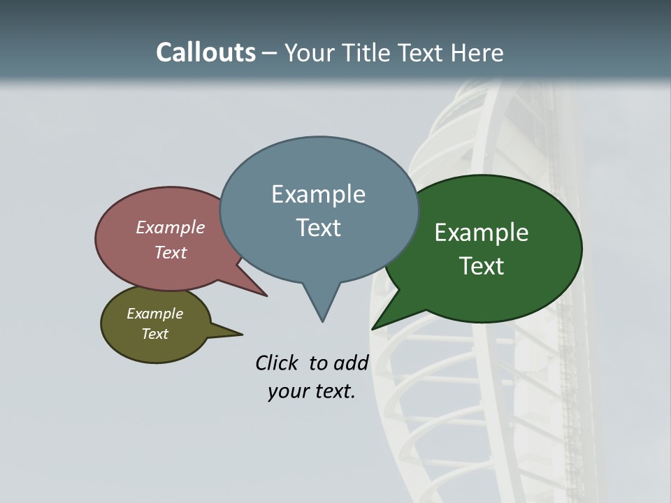 Spinnaker Tower Lift PowerPoint Template