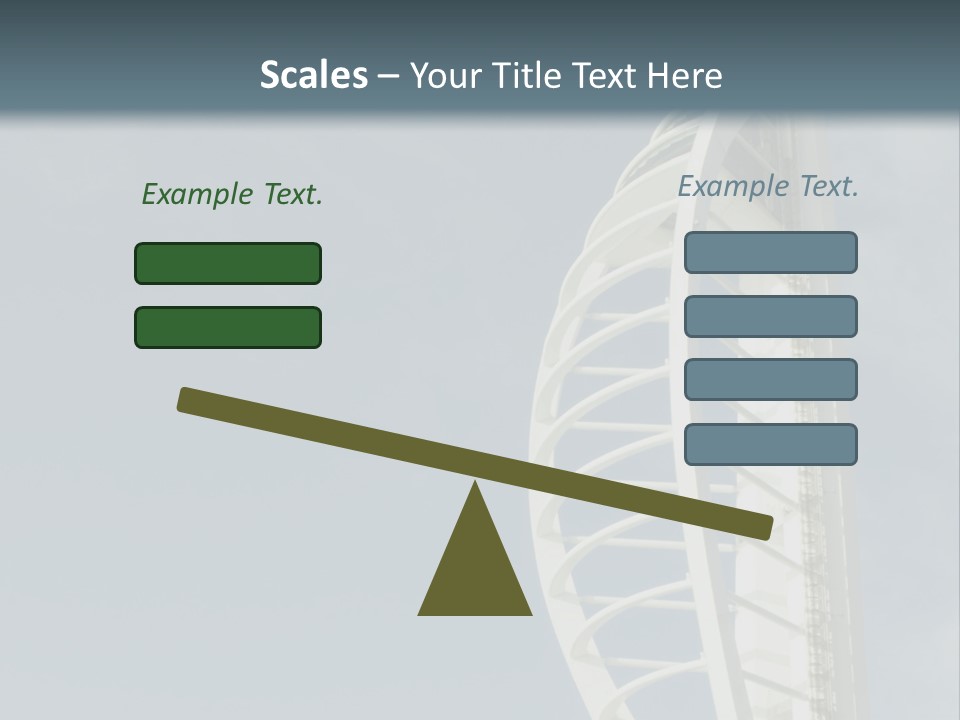 Spinnaker Tower Lift PowerPoint Template